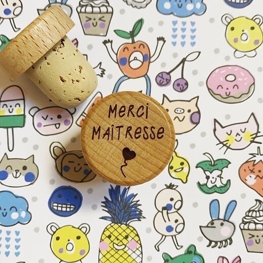 Bouchon "Merci maîtresse"