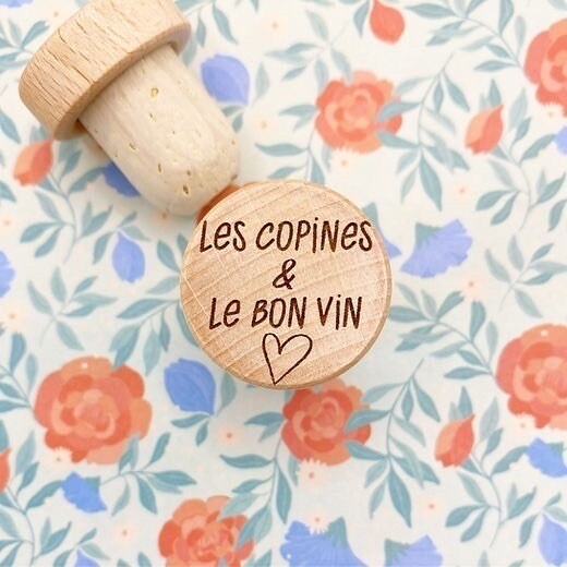 Bouchon "Les copines & le bon vin"