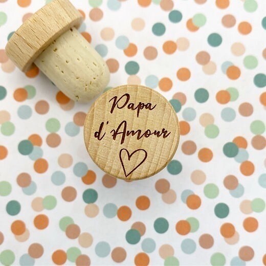 Bouchon "Papa d'amour"