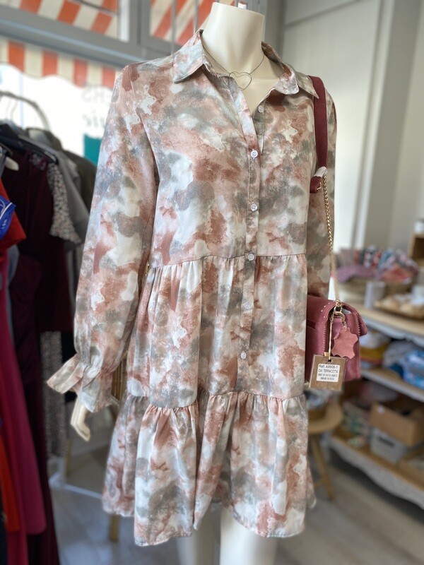 Robe tacheté Sophie S/M Robe tacheté Sophie S/M