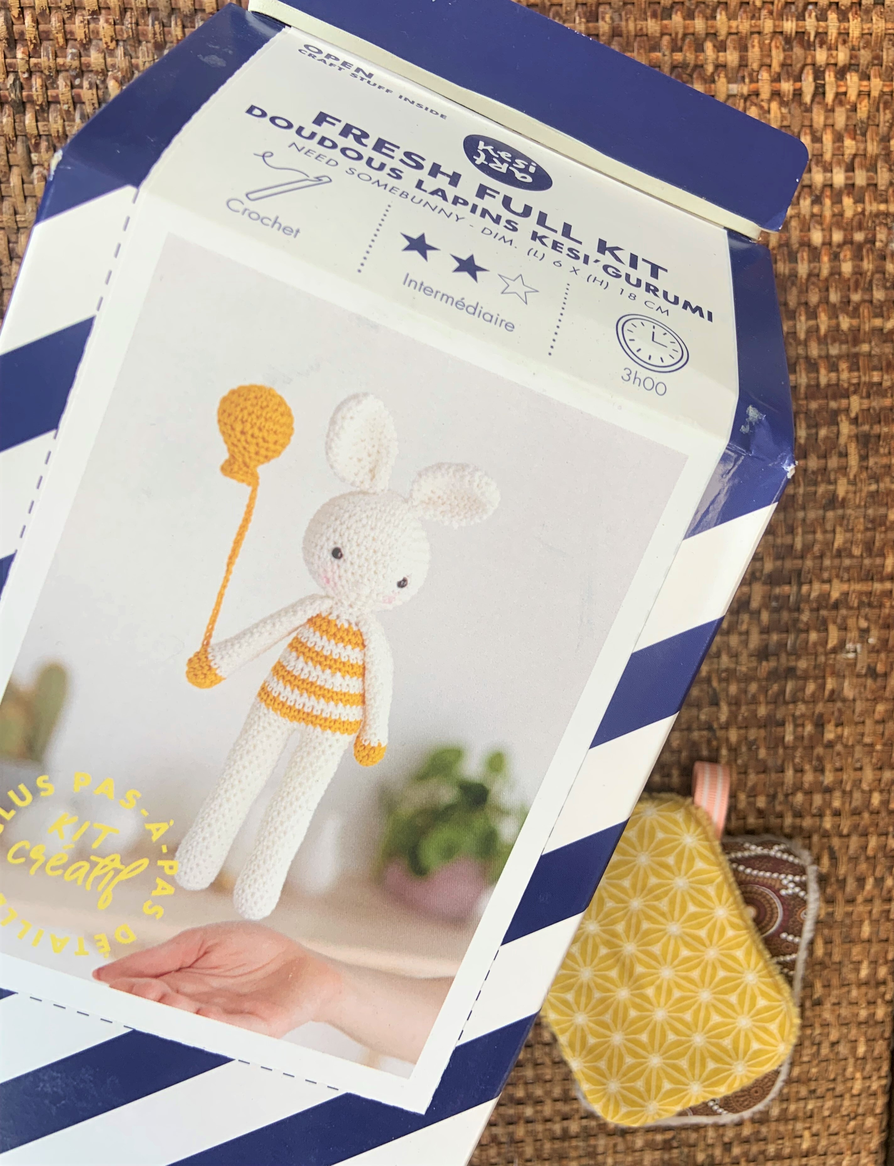 Kit crochet doudous lapins