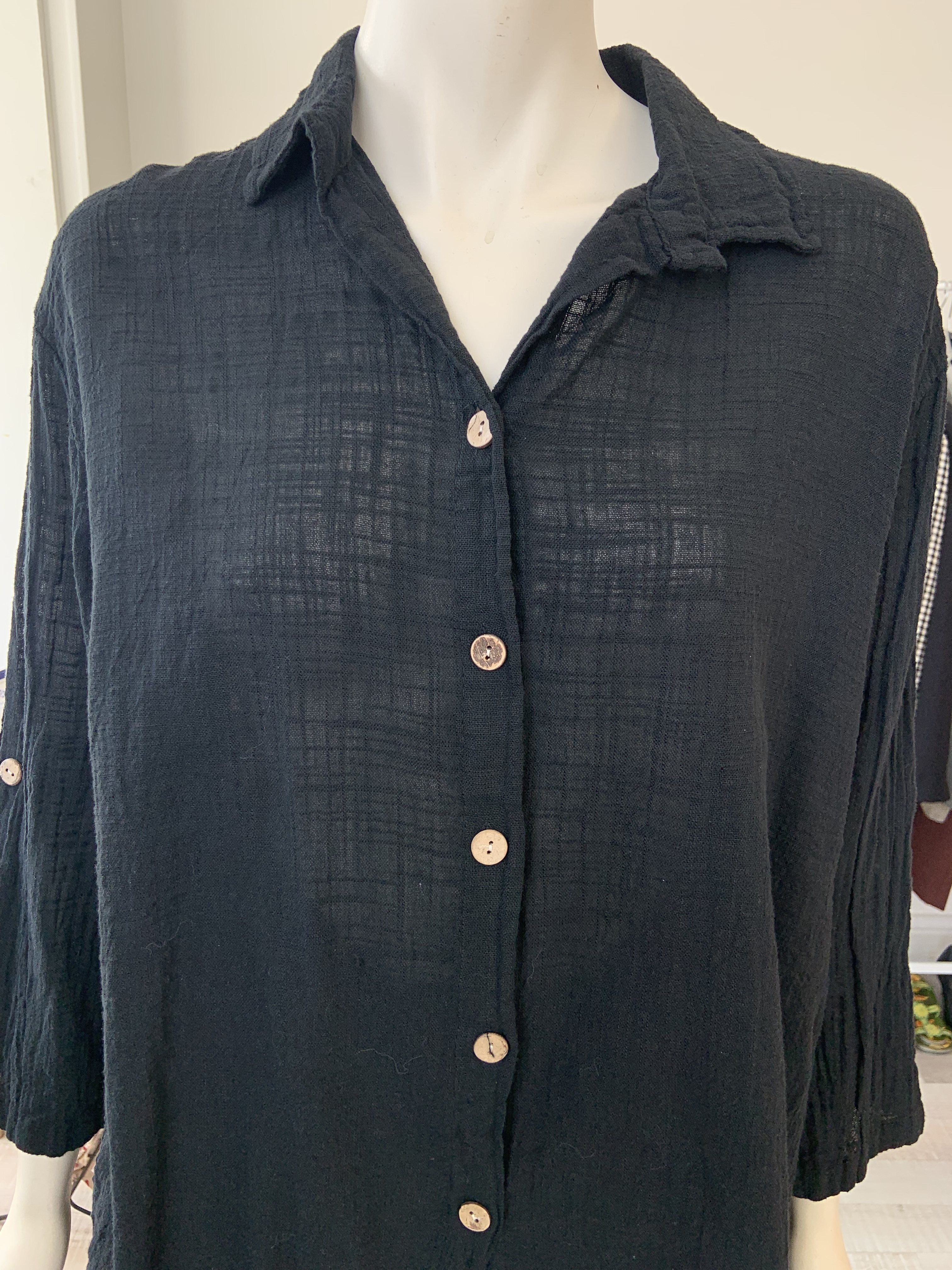 Chemise Adel noire T.U