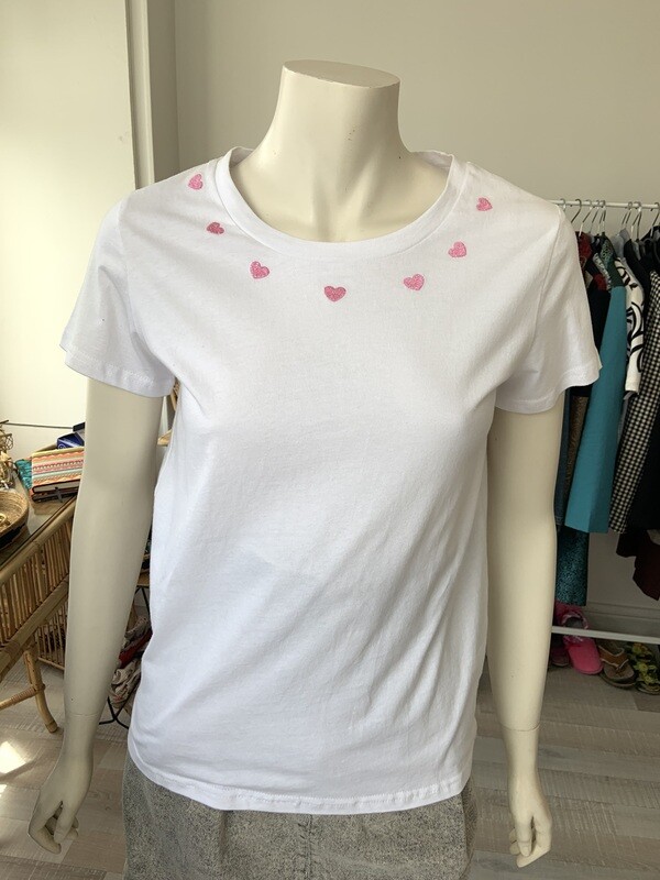 T-shirt blanc Célesta T.U T-shirt blanc Célesta T.U