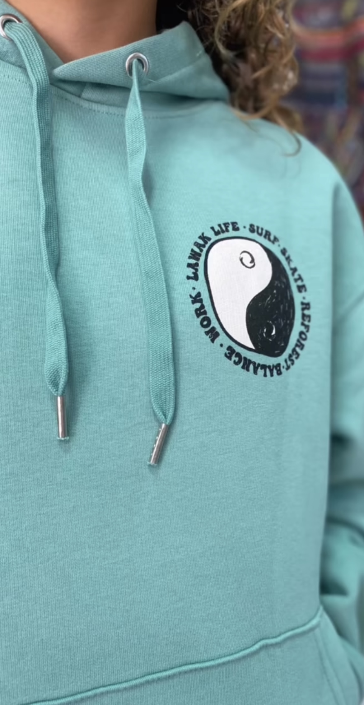 Sweat LAWAK Yin et Yang S mixte