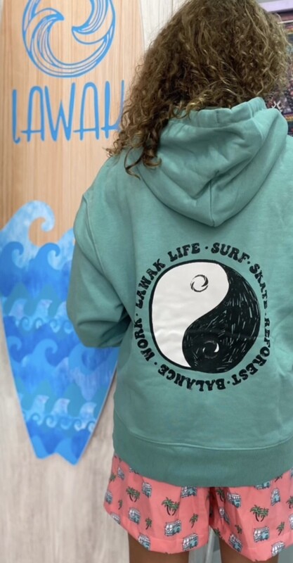 Sweat LAWAK Yin et Yang S mixte