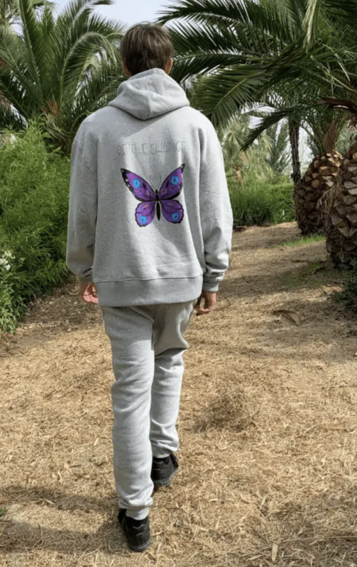 Sweat LAWAK papillon XS mixte