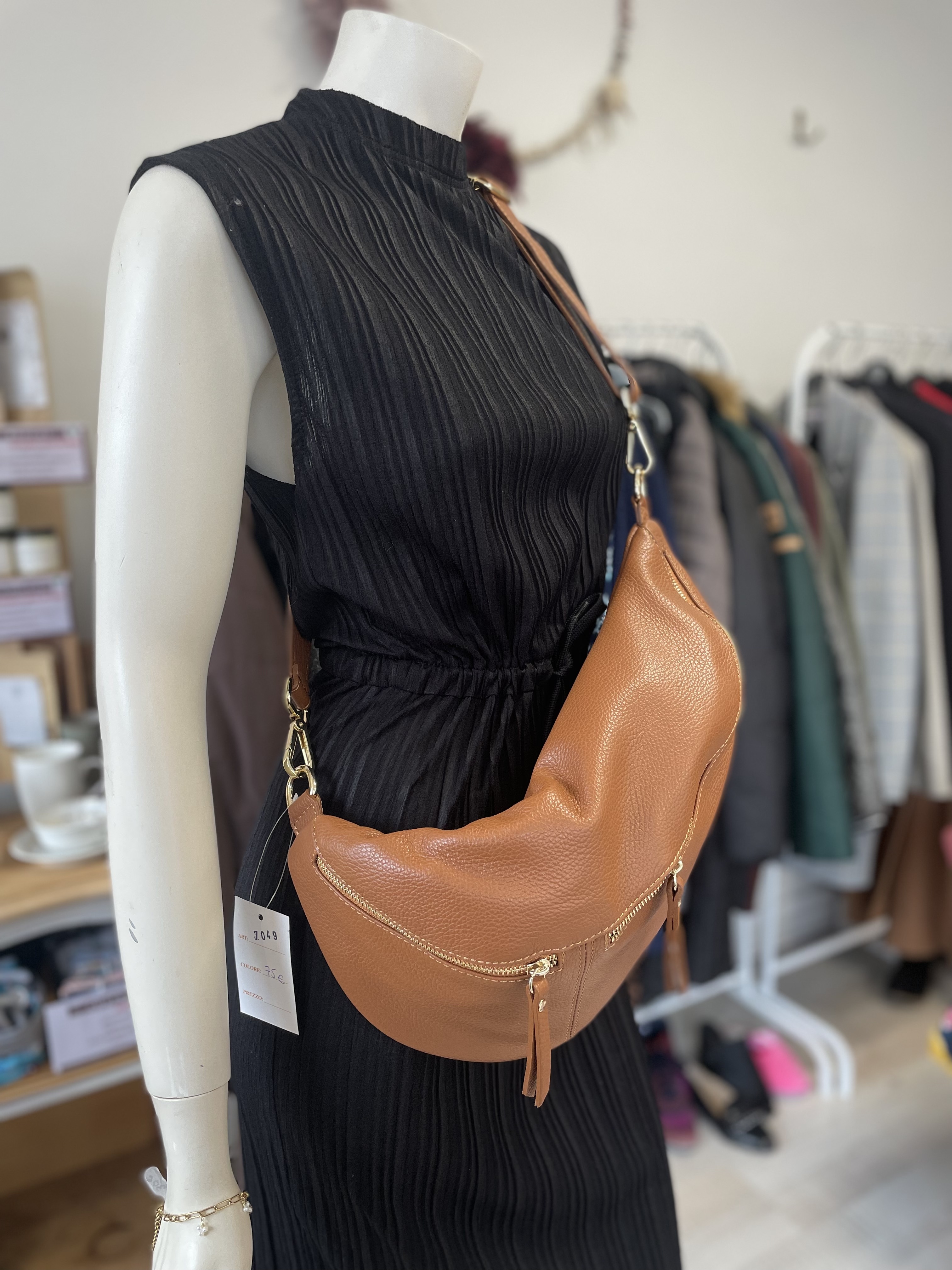 Banane camel cuir Camille