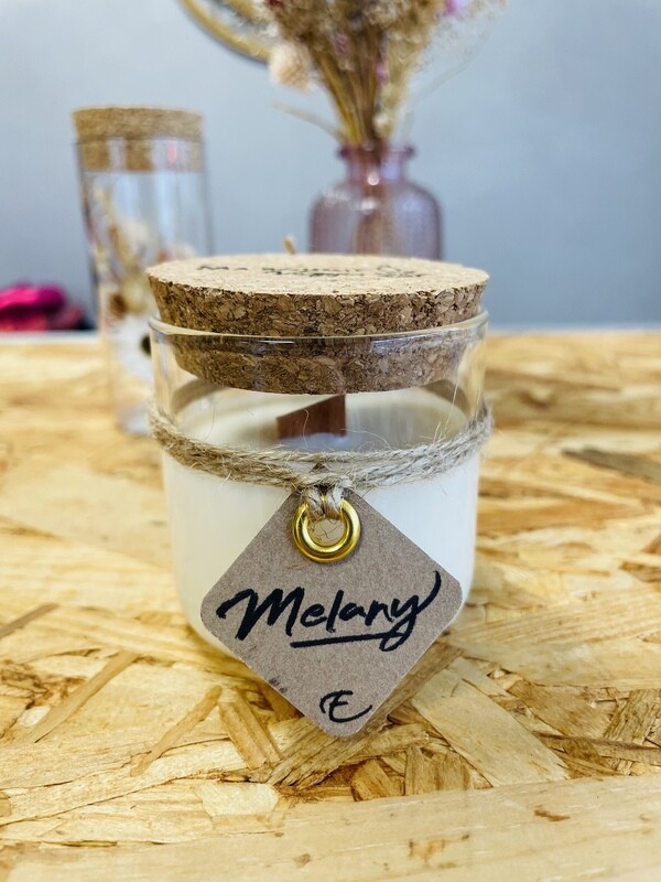 Bougie Veggie "Melany" thé chaï latte