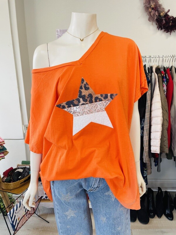 T-shirt fantaisie Sam Taille unique 42 à 50 T-shirt fantaisie Sam Taille unique 42 à 50