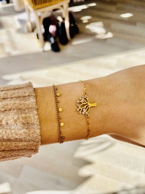 Bracelet Arbre et strass