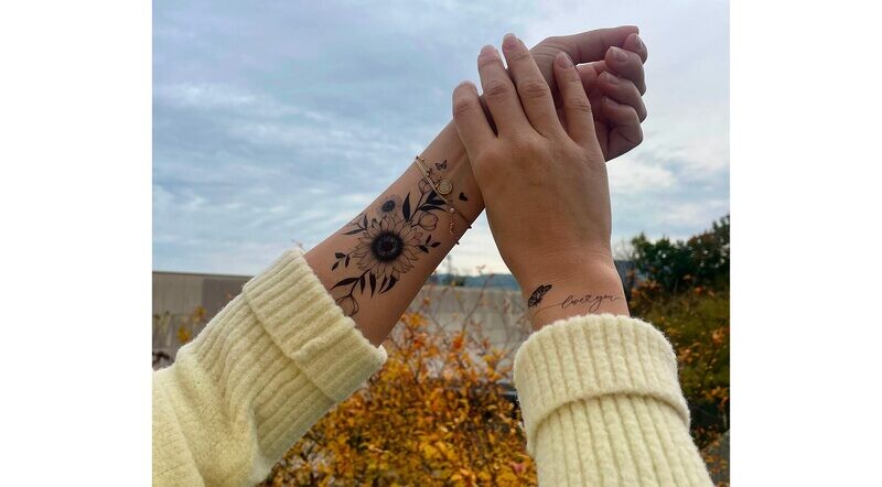 Tattoo Parure "True Love"