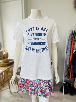 T-shirt Love is Art TU