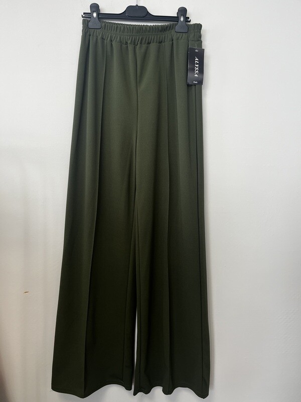 Pantalon fluide kaki T.U Pantalon fluide kaki T.U