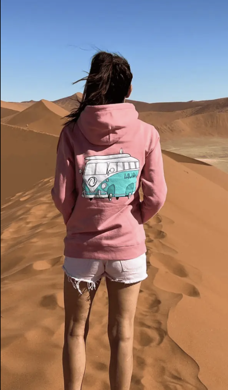 Sweat rose LAWAK caravane mixte