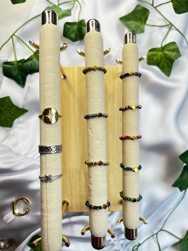 Bagues perles fantaisy