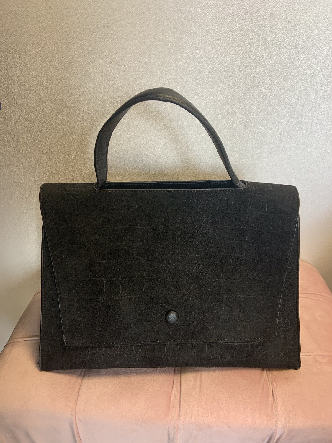 Sac à main vegan noir