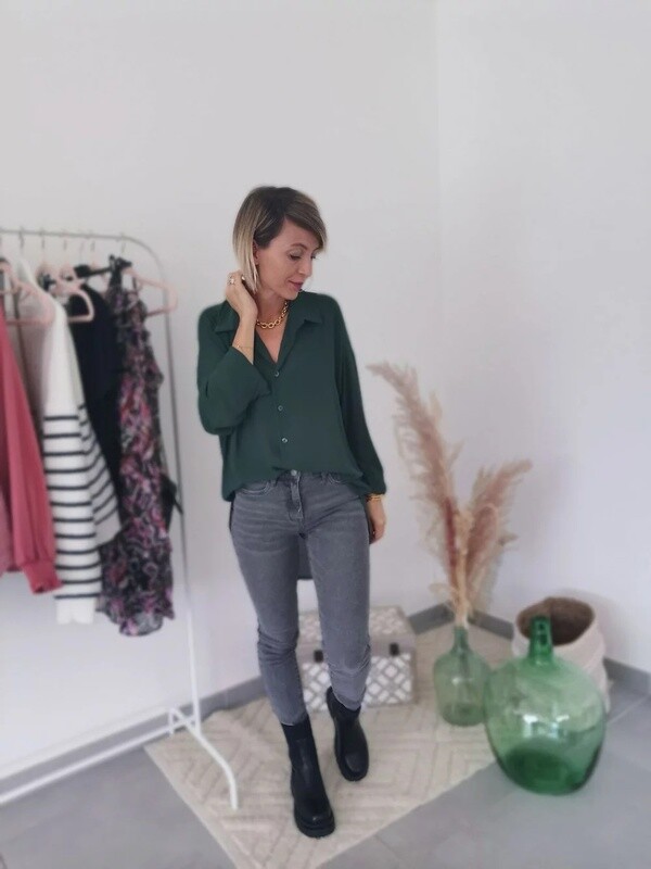 Jean slim Victor gris 42