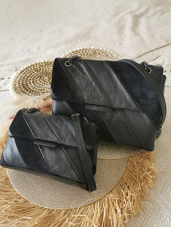 Sac BOSTON cuir noir Sac BOSTON cuir noir