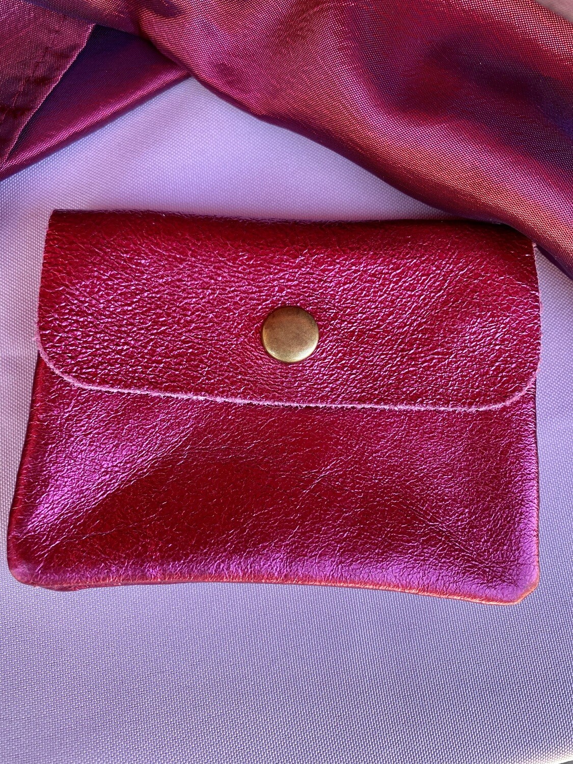 Porte monnaie doré fantaisie