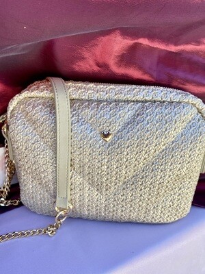 Sac en raphia doré Sac en raphia doré