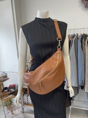 Banane camel cuir Camille Banane camel cuir Camille