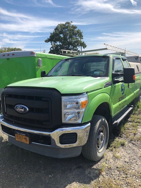 Ford F450 Flatbed Truck
