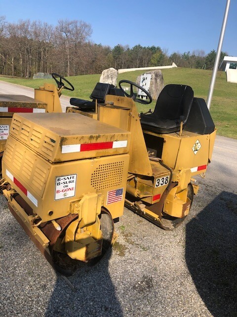 2 Wacker 36&quot; Asphalt Rollers