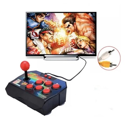 🎮 CONSOLA RETRO TIPO MAQUINITA CON 145 JUEGOS DE MAQUINITAS, JOSTICK CON PALANCA, DIVERSION GARANTIZADA 🎮