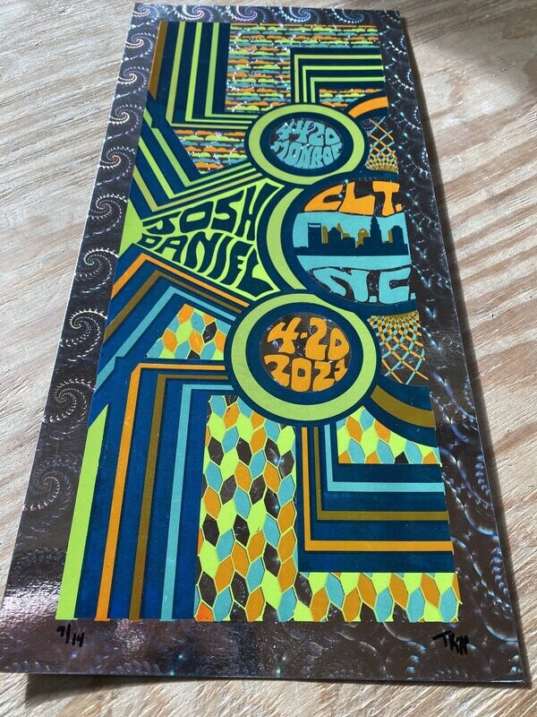 Exclusive Foil 4/20 Poster Print by Tripp
