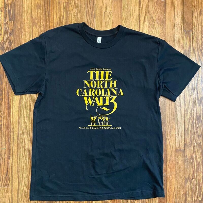 North Carolina Waltz Unisex Black T-Shirt