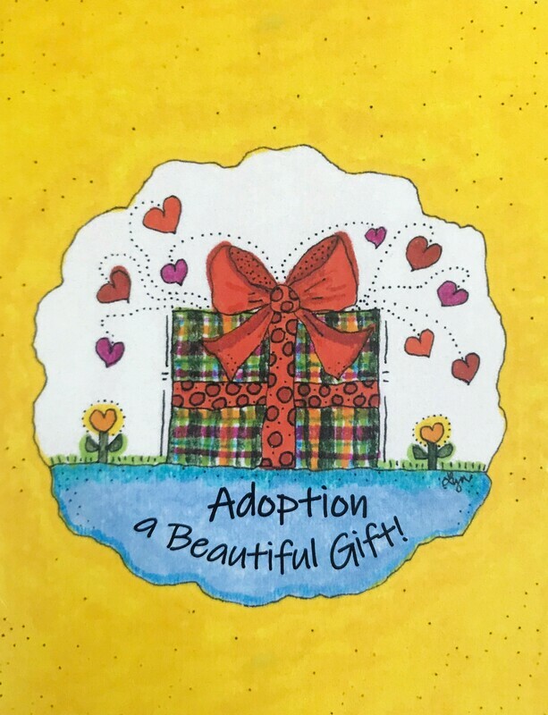 Adoption Card- Adoption a Beautiful Gift