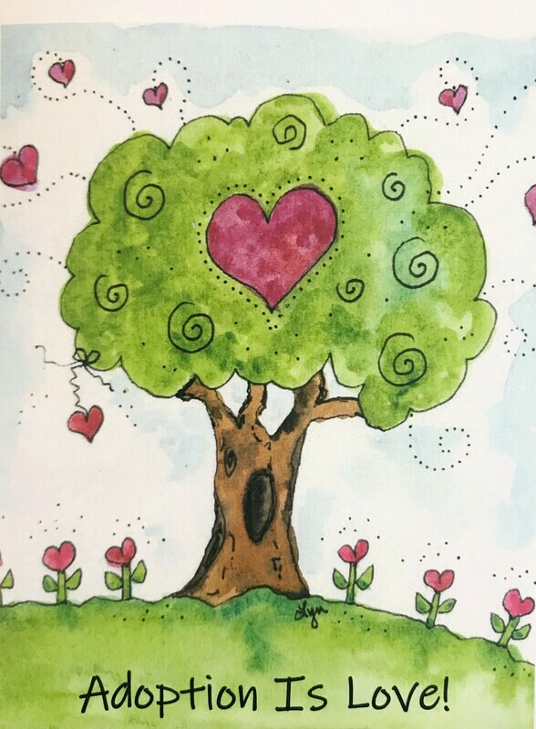 Adoption Card- Adoption is Love