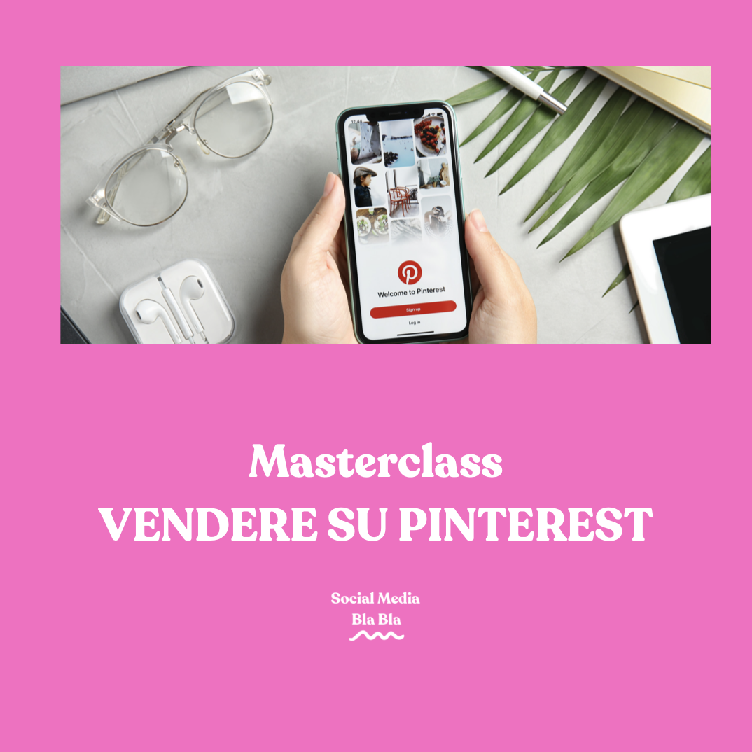 Masterclass Vendere su Pinterest