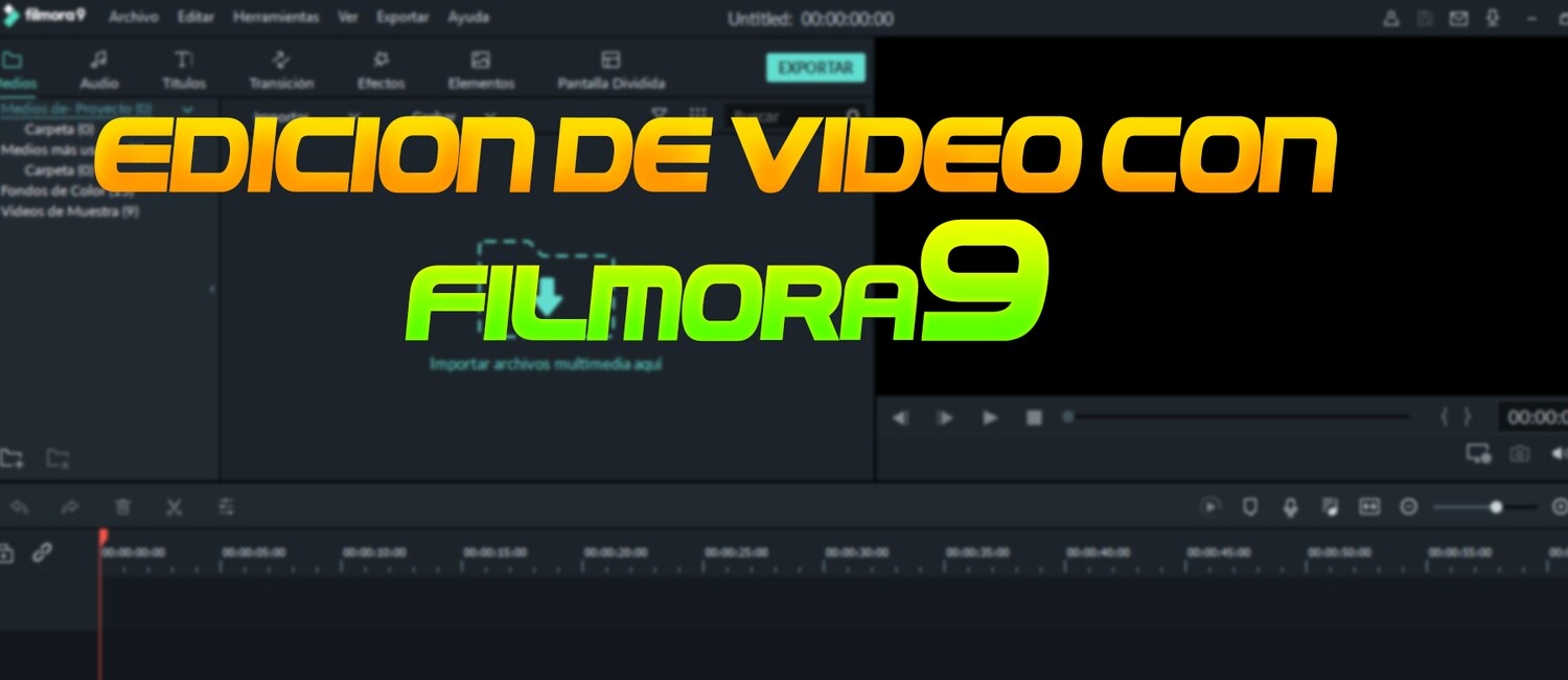 Edición de vídeo con FILMORA9