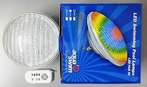 Bombillos LED Color (PAR56) con control remoto 21W 12 V AHORRADORA