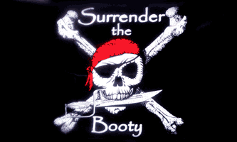 3' x 5' Flag - SURRENDER THE BOOTY PIRATE