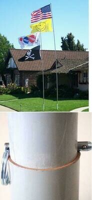 PNH-22-Deluxe (**NEW** and MOST Popular!) Flag Pole