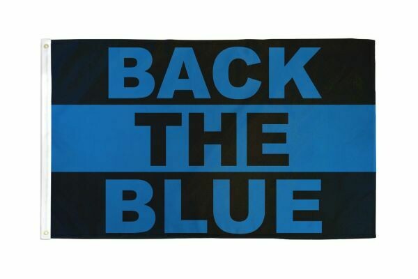 Back the Blue 3x5' Poly Flag