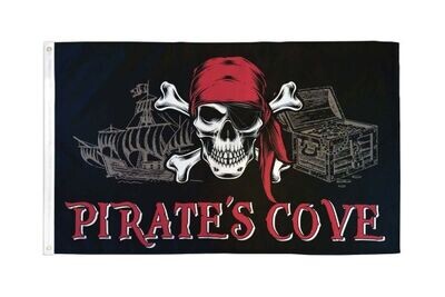 Pirates Cove 3x5' Poly Flag