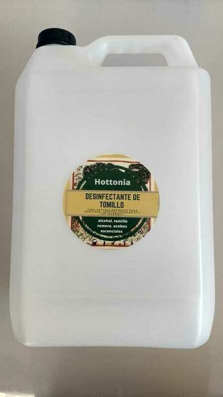 Desinfectante de Tomillo 100% Natural Envase de 6.5 litros.