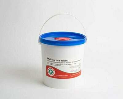 Anti-Bacterial Wipes 1 x 6L Bucket of 500 Sheets
