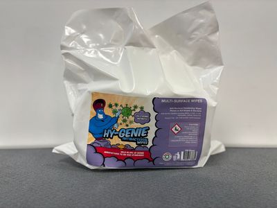 Hy-Genie Lemon Scented Anti-Bacterial Wipes Refill 3 x 1000 Sheets