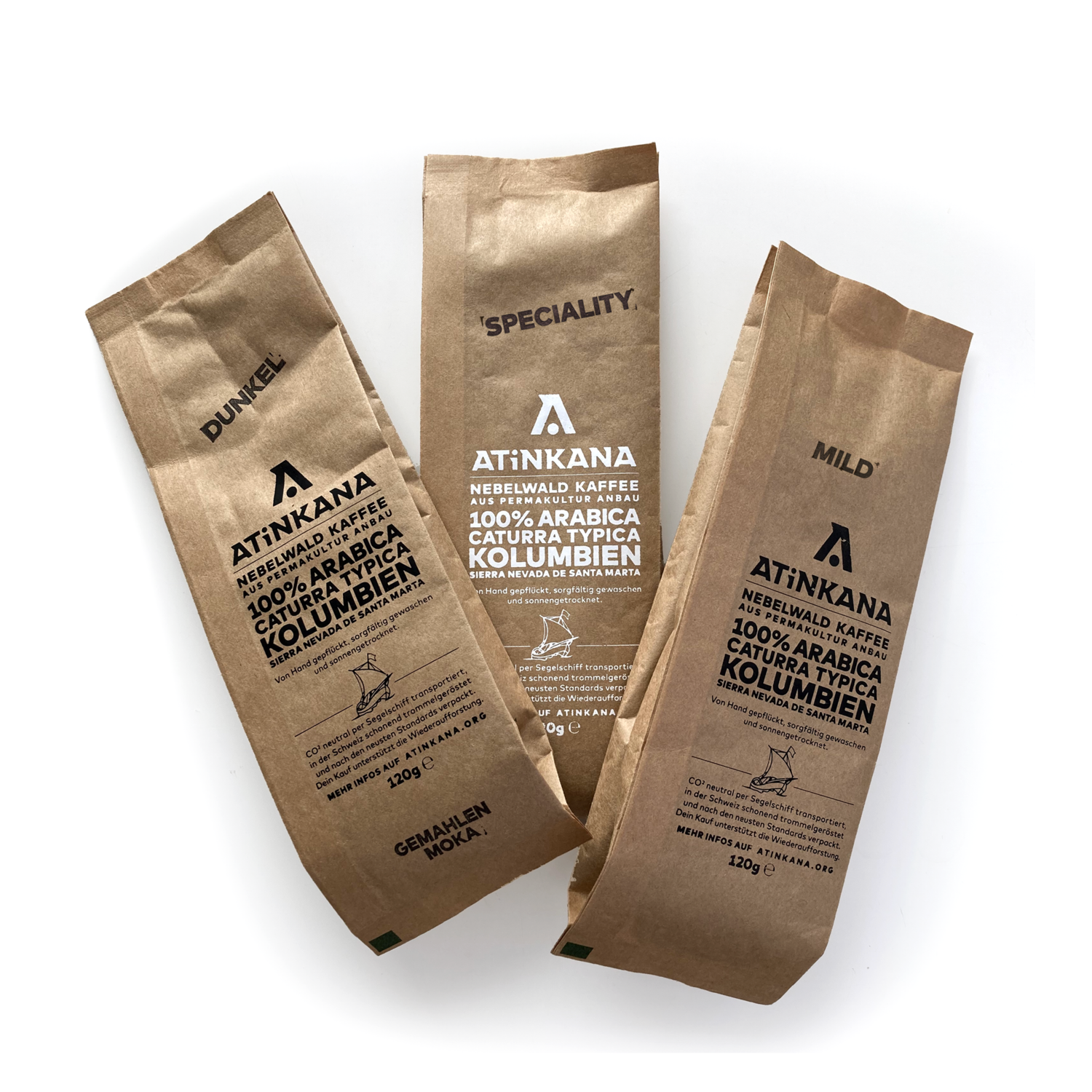 Atinkana Kaffee Muster Set Atinkana Kaffee Muster Set