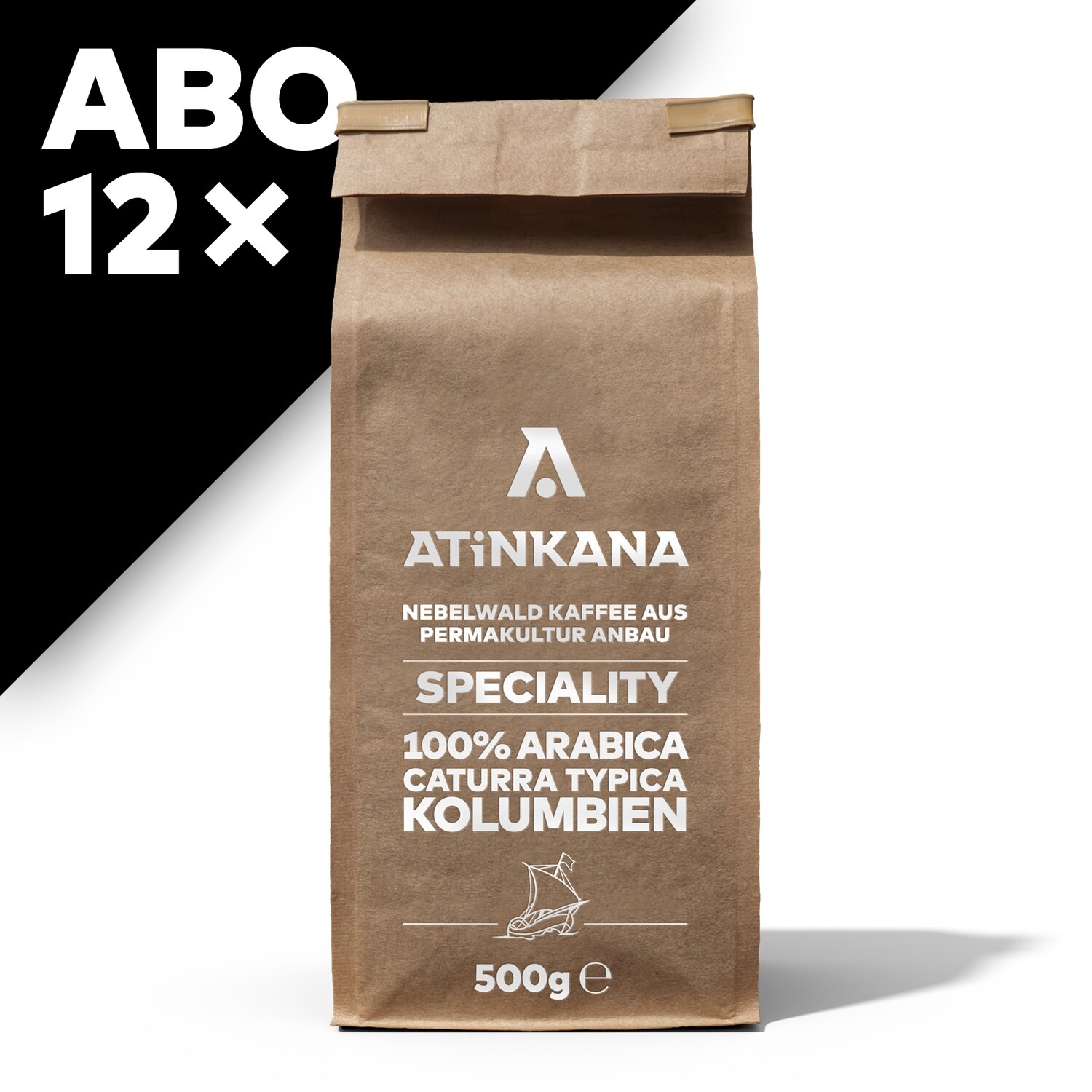 12 × Atinkana Kaffee 500g Speciality ABO