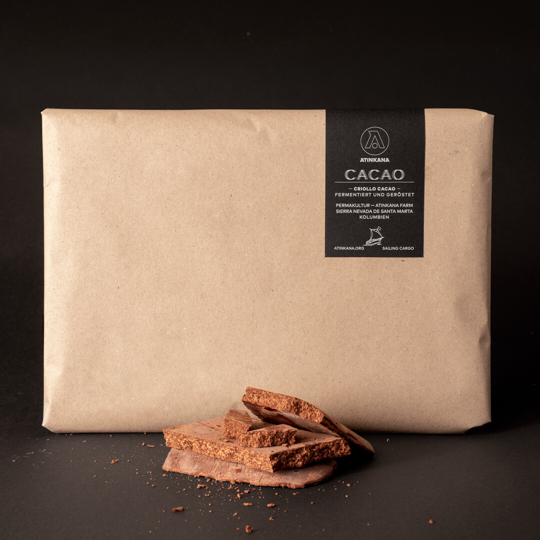 Atinkana Cacao 1 kg Platte