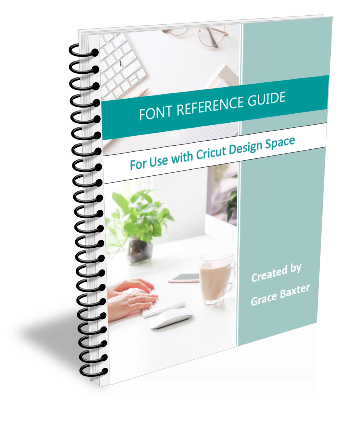 FONT REFERENCE GUIDE for use with Cricut Fonts in Cricut Design Space