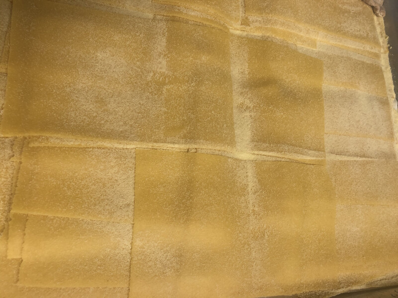 Fresh Lasagna Pasta Sheets (5 Large. 12&quot;x8&quot;)