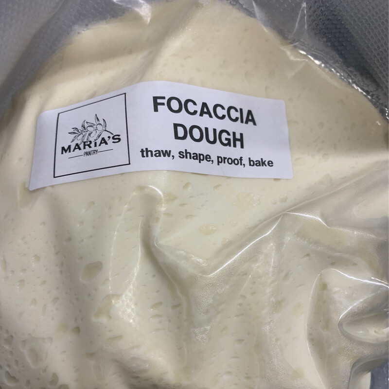 Focaccia Pizza Dough (frozen)