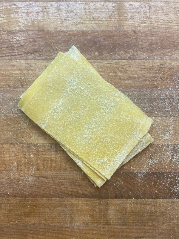 Fresh Lasagna Pasta Sheets (5 Large. 12&quot;x8&quot;)