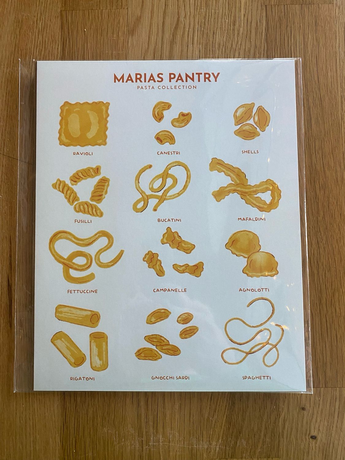 Maria’s Pasta 8 x 10 Print